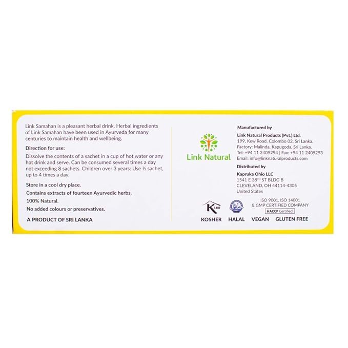 Samahan Herbal Tea 50 sachets Tea by Link Natural Link Samahan