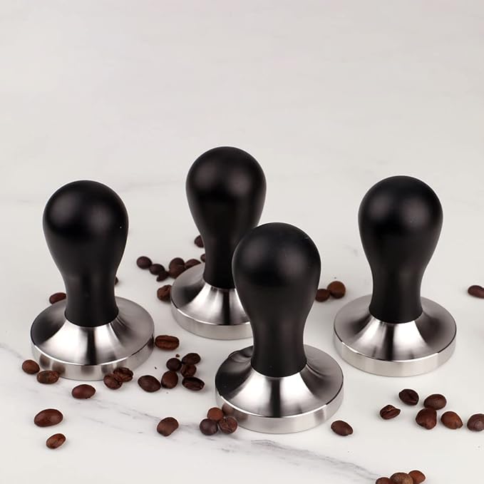 Coffee Tamper 58mm Barista Espresso Base Coffee Bean Press