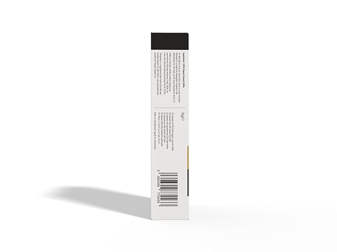 Cru Kafe Ristretto USDA Organic Espresso Coffee Capsules (50 Pods) Fairtrade Coffee Pods Compatible with Nespresso Original Line and Pixie Machines