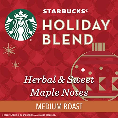 Starbucks Holiday Blend Coffee Whole Bean - 1Lb (16 Oz)