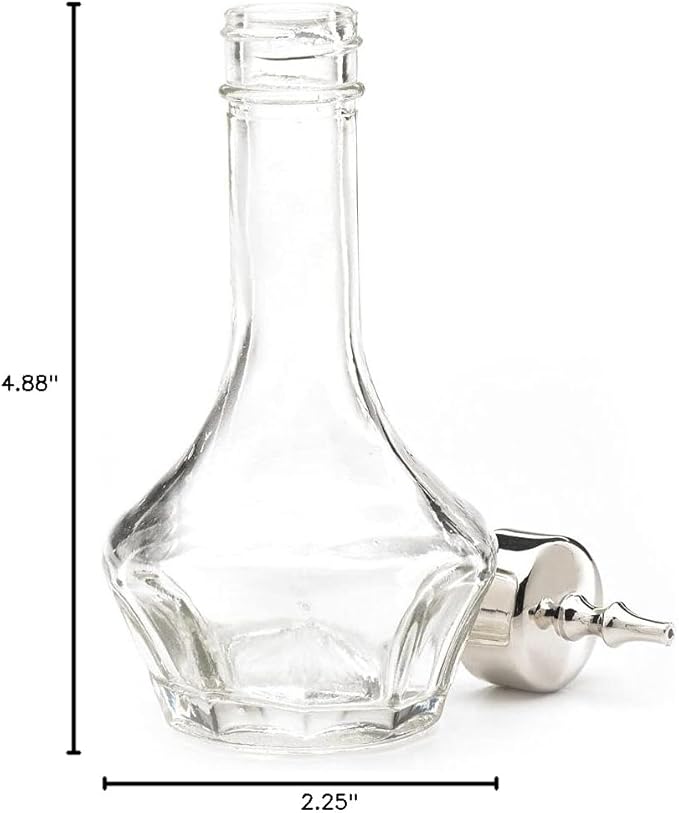 Barfly Bitters Bottle with Threaded Stainless Top, 1.7 oz, (M37134)