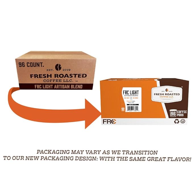 Fresh Roasted Coffee, Costa Rica Tarrazu, Medium Roast, 96 Pods for K Cup Brewers