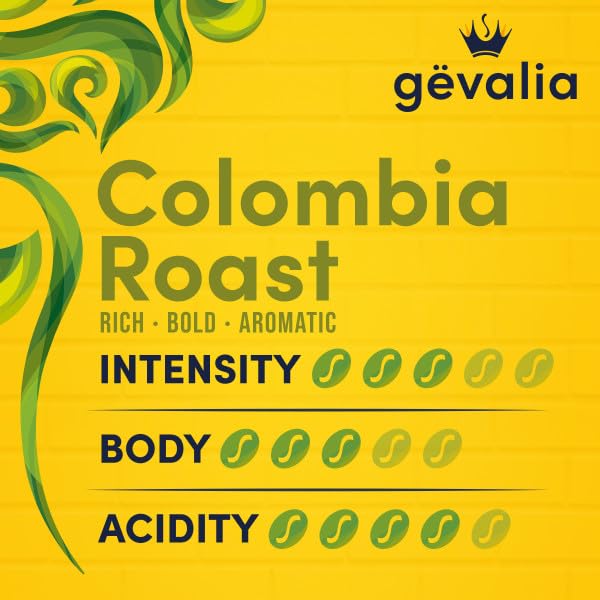 Gevalia Colombia Medium Roast K-Cup Coffee Pods, 10 Count (Pack of 3)