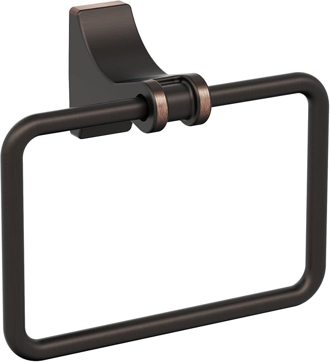 Amerock | Oil Rubbed Bronze | Davenport |Towel Bar | 18 inch (457 mm) | 3 Piece | Bathroom Accessories Set