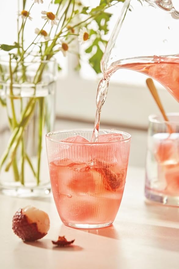 Damtuh Lychee Chamomile Cold Brew Tea - Zero Carbs Zero Sugar, Sweet Cold Tea Beverage with Stevia 30g (20 tea bags)