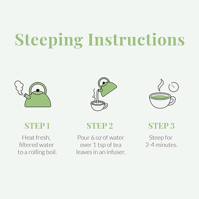 The Republic of Tea Jasmine Jazz Green Full-Leaf Loose Tea | 1 Pound Bulk Bag | Steeps 200 Cups