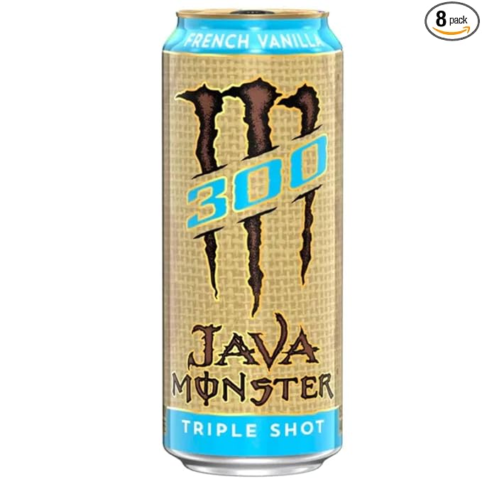 Monster Java 300 - French Vanilla -15.5 ounce (Pack of 8)