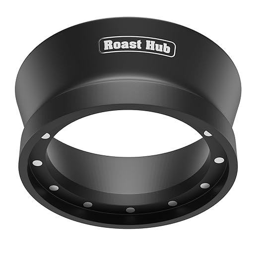 58mm Magnetic Dosing Funnel for Portafilter Espresso Machine ~ High Strength 12 Magnet Design ~ Fits Most Express Coffee Machines ~ Home Barista Espresso Portafilter Adapter ~ UK Brand