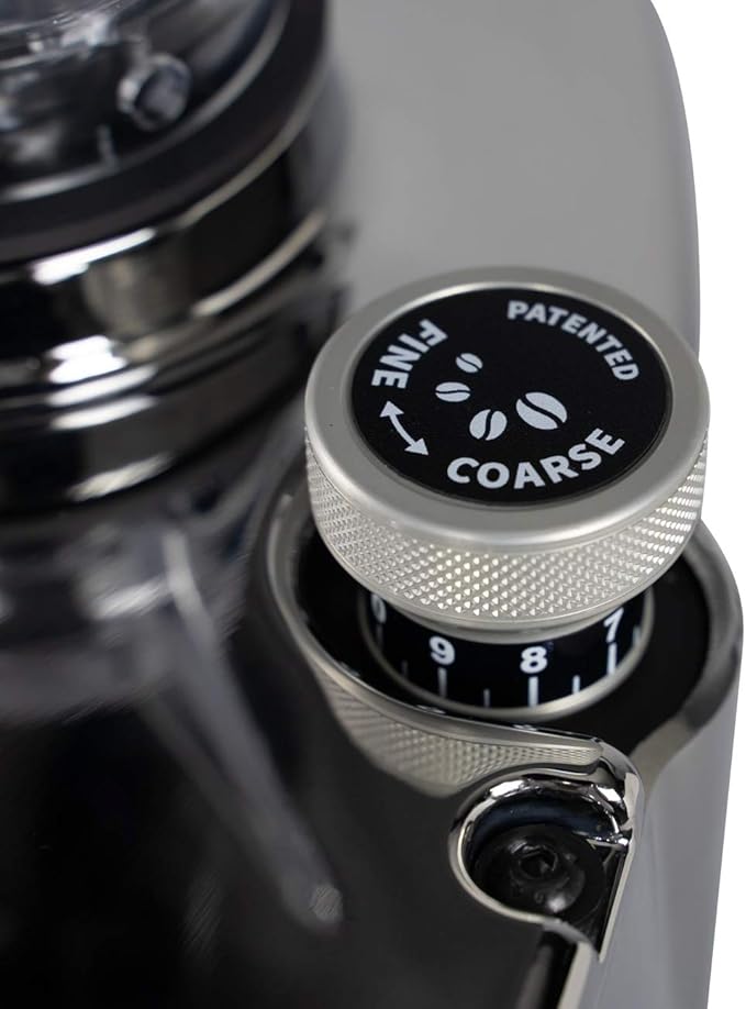 Eureka Atom 65mm Espresso Grinder, Short Hopper, Chrome