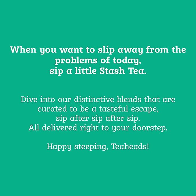 Stash Tea Tangerine Honey Daydream White Tea - Caffeinated, Non-GMO Project Verified Premium Tea with No Artificial Ingredients, 100 Count Bulk Packaging