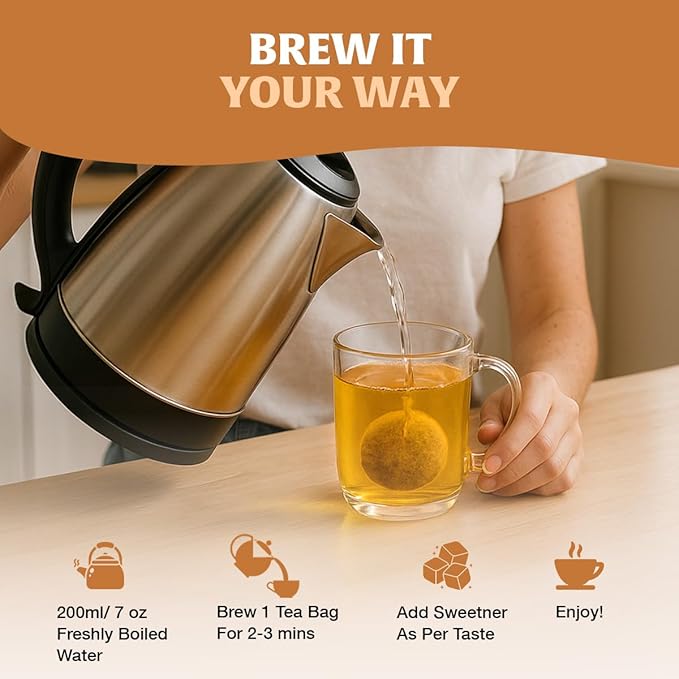 HANDPICK, Valerian Root Tea Bags (Valeriana) 50 Count | Non-GMO, Caffeine Free, Real Ingredients | Earthy/Woody Herbal Tea Bags | Round Eco-conscious Teabags