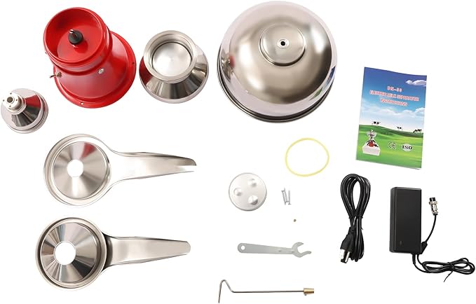 Electric Milk Cream Centrifugal Separator, 5L/1.32Gal Adjustable Consistency Make Cream Butter Milkshake, 10500RPM Separator Goat Milk Separator, Fat Content of Skim Milk: ≤0.03%, 110-240V