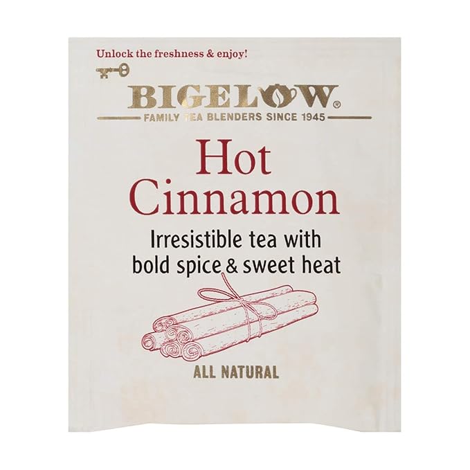 Bigelow, Hot Cinnamon Tea, 20 Count