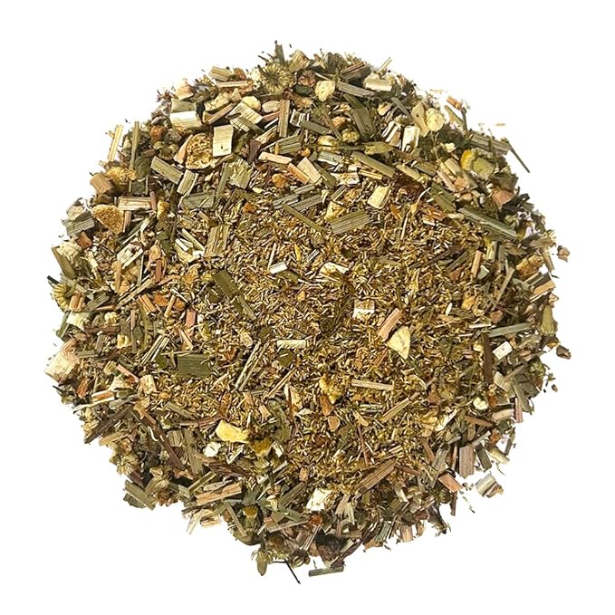 Organic Positively Tea Company, Lemon Pound Cake, Herbal Tea, Loose Leaf, 16 Ounce