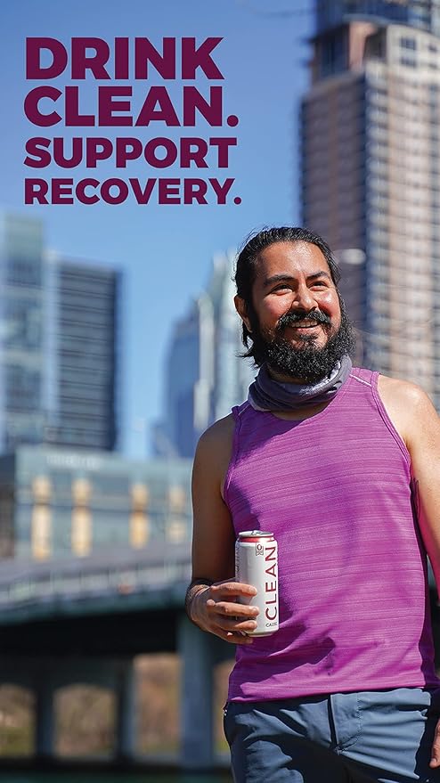 CLEAN Cause Zero Sugar Cherry Lime Yerba Mate Tea Sparkling, USDA Organic Energy Drink Alternative, Zero Calorie, 160mg Natural Caffeine, Soda Alternative, Plant-Based (16oz cans, 12-Pack Case)