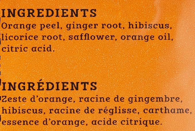 Stash Tea Sunny Orange Ginger Herbal Tea, Box of 100 Tea Bags