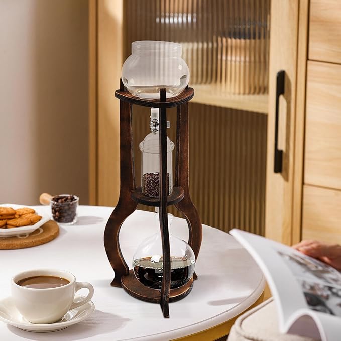 Cold Brew Coffee Pot Set Drip Filter Eco-coffee Iced Tool Coffee Maker 6-8 Cups