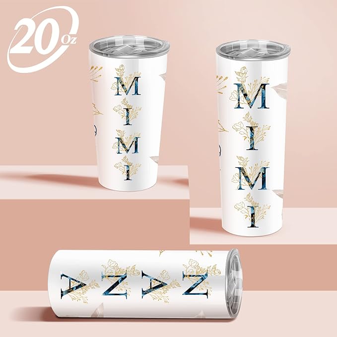 AGOT Mimi Gifts for Grandma - 20oz Skinny Tumbler Gift from Grandchildren for Christmas Day Birthday Mother's Day
