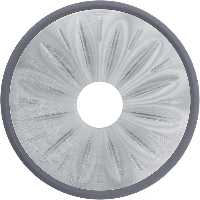 Normcore 2-in-1 Pour Over Coffee Dripper, 1-4 Cups Metal Coffee Dripper, Use V60 and Wave Filter Paper Coffee Maker, 304 Stainless Steel, Silver