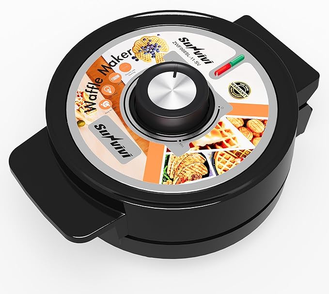 Heart Belgian Waffle Maker: Electric Waffle Machine with Adjustable Browning Control, Waffle Iron with Nonstick Plates Easy Cleanup, Breakfast Maker for Kids and Families, Stainless Steel