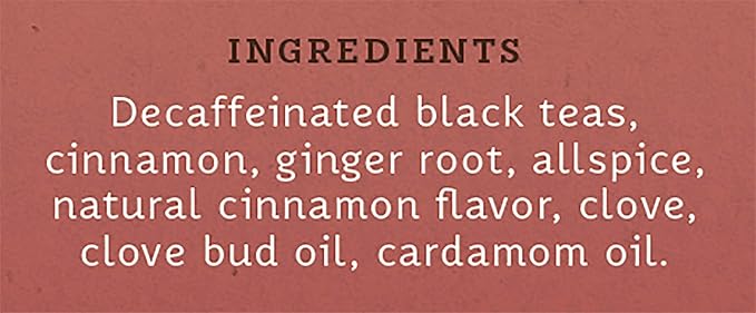 Stash Tea Decaf Chai Spice Black Tea, Box of 100 Tea Bags (Packaging May Vary)