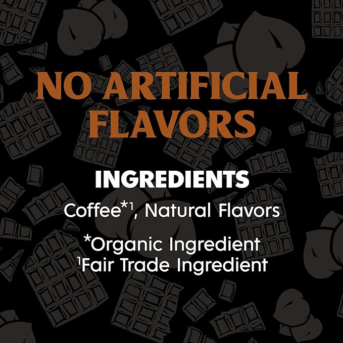 Death Wish Coffee - Single Serve Pods - Dark Roast Coffee Pods - Made with USDA Certified Organic (Chocolate Hazelnut, 30 Count)