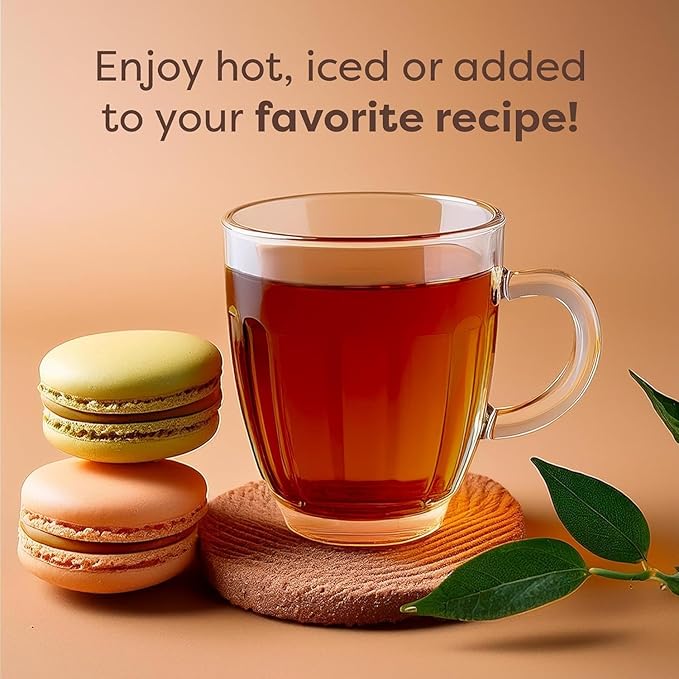 Waka Instant Black Tea Mix, Kenyan - 100% Tea Leaves, No Additives, Unsweetened Tea Powder for 50 Quarts or 200 Cups – Easy and Quick Hot or Iced Teas (4.5oz)