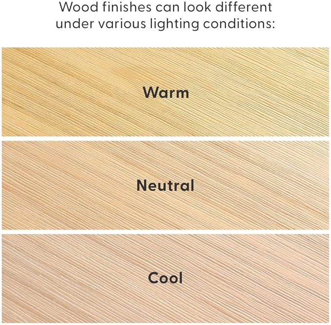 Plank+Beam Classic Round Coffee Table, 36 Inch Farmhouse Coffee Table, Rustic Mini Center Tables for Small Spaces, Small Living Space Tea Table, Blonde Wirebrush