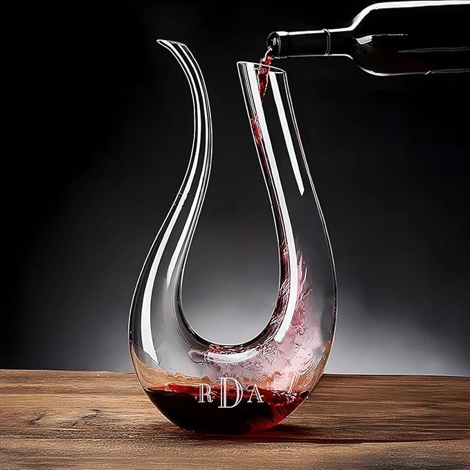 Dolcetto Custom Wine Decanter – Wine Aerator, Elegant Pour, Personalized Gift for Wine Lovers