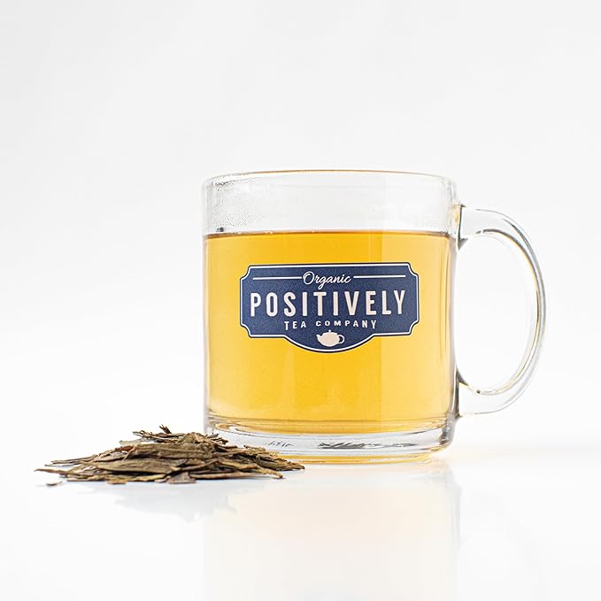 Organic Positively Tea Company, Dragonwell Green Tea Bags, 20 Count