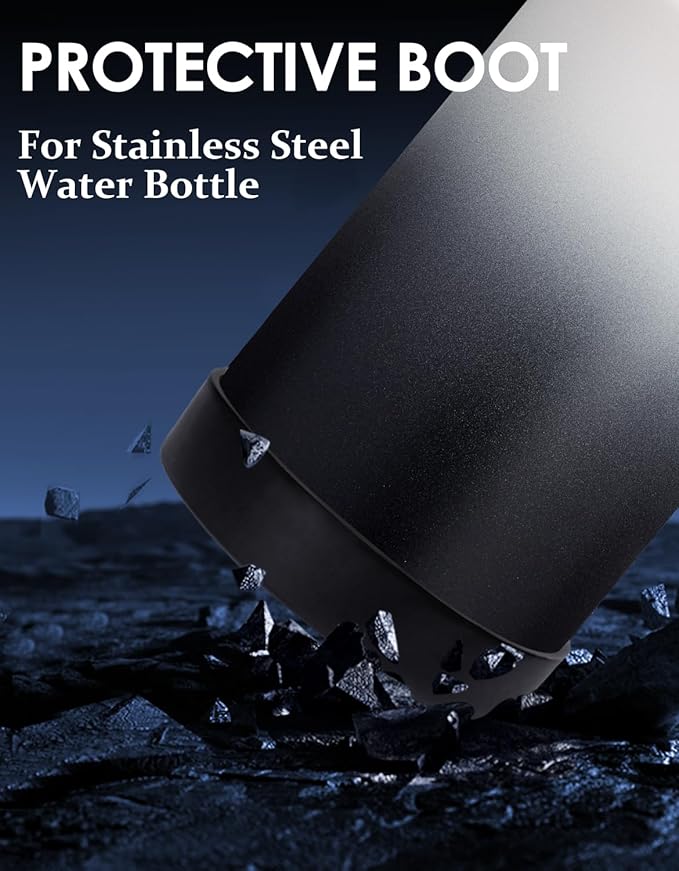 Stainless Steel Water Bottles 64oz - Insulated Half Gallon Water Jug with Straw & Chug Lid, Metal Tactical Canteen for Gym Sports Workout Hiking with Paracord Handle, Strap Carry Sleeve, Army Green