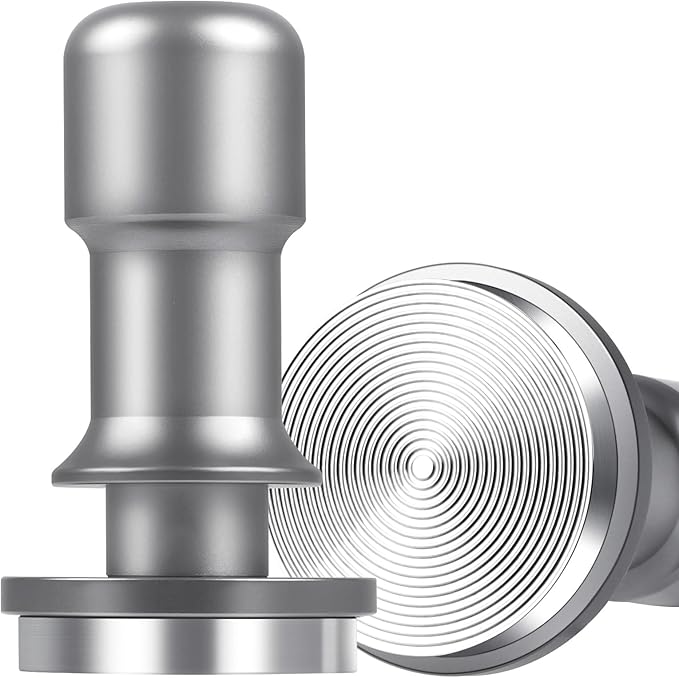 PUSEE 51mm Espresso Coffee Tamper,Premium 30lb Calibrated Espresso Tamper Upgrade Coffee Tamper with Spring Loaded, Stainless Steel Ground Tamper for Barista Home Coffee Espresso Accessories