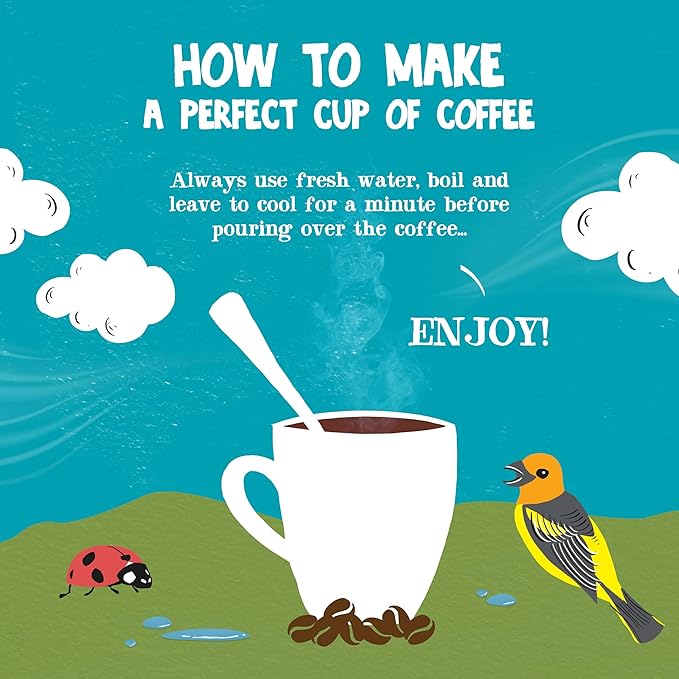 Clipper Coffee: Latin American Decaf Instant Coffee – Medium Roast Coffee, Freeze Dried & Ethically Sourced – 100g (3.53oz)