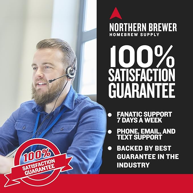 Northern Brewer - MegaPot Stainless Steel Brew Kettle with Volume Markings (15 Gallon w/Valve)