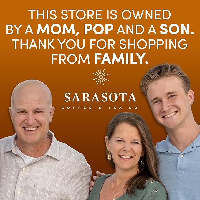 Coffee Packets – Salted Caramel Flavored Medium Roast Ground Coffee, Low Acid Mold Free 2 oz Packs for 12 Cup Brewers, Pre-Measured Fractional Packs, 12 Count Box – Sarasota