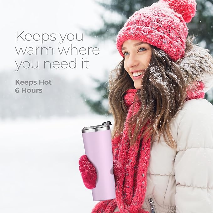 SIPX™ Triple-Insulated Tumblers - 16oz. Premium Modern Tumbler With Lid, insulated Cup Keeps Hot For 6 Hours, Stainless Steel Tumbler Made Of Sustainable Material, Coffee Travel Mug For Home & Office