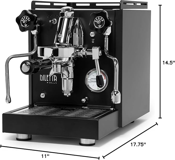 Diletta Bello Espresso Machine (Black)