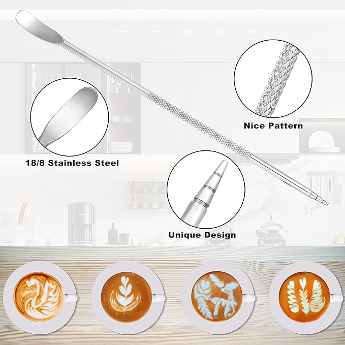 Apexstone 20 oz Black Espresso Steaming Pitcher, Espresso Milk Frothing Pitcher 20 oz Black, Coffee Milk Frothing Cup, Coffee Steaming Pitcher 20 oz/600 ml