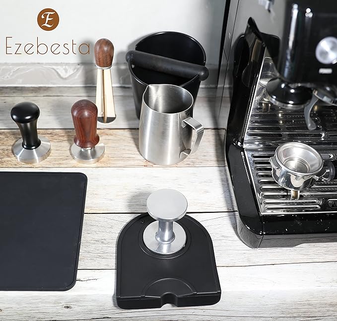 Dual-Sided Espresso Hand Tamper 51mm and 58mm Dual Ended Tamper Coffee Ground Press Barista Tool for Portafilter Machine