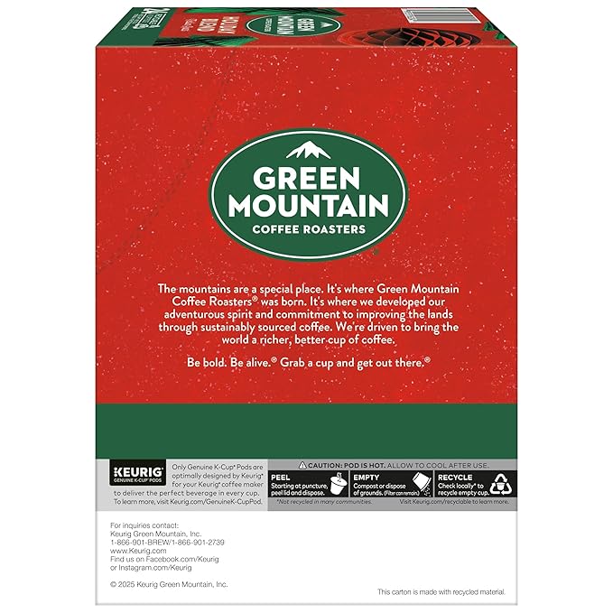 Green Mountain Coffee Roasters Holiday Blend, Keurig Single Serve K-Cup Pods, 96 Count