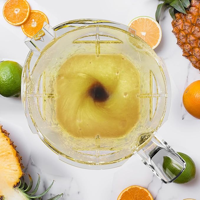 Biolomix Professional Smoothie Blender, Countertop Blender,Commercial Blender 2200W High Power with 68oz Pitcher, Smart Presets,blenders for kitchen for Ice, Soup,Frozen Dessert(with Extra Parts)