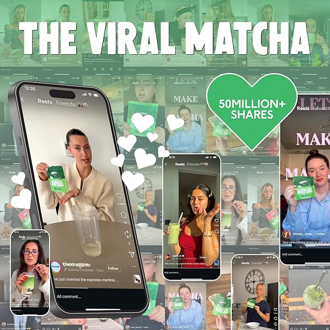 Perfect Ted Powder | Organic Matcha 30g | Organic Ceremonial Grade Matcha | Japanese Matcha Tea Powder | Matcha Fuel | (30 Servings)