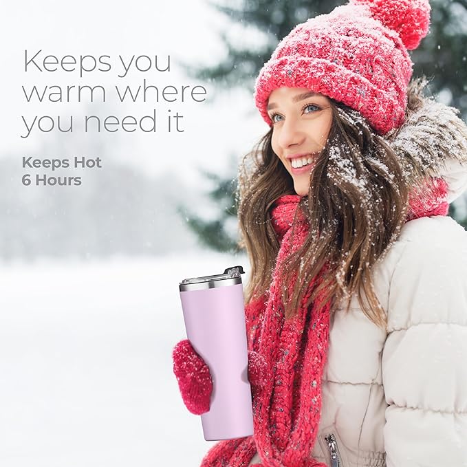 SIPX™ Triple-Insulated Tumblers - 22oz. Premium Modern Tumbler With Lid, insulated Cup Keeps Hot For 6 Hours, Stainless Steel Tumbler Made Of Sustainable Material, Coffee Travel Mug For Home & Office