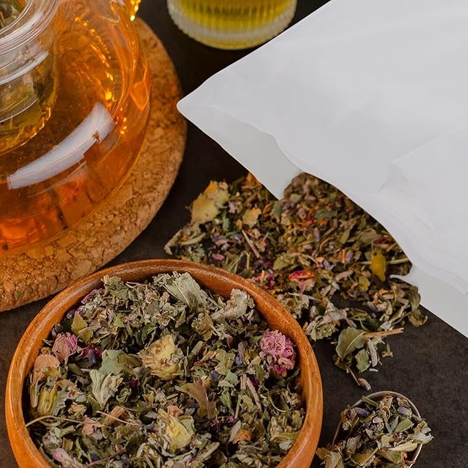 PINGEUI 100 PCS 20 x 24 Inch Cold Brew Coffee Filters, White Coffee Filter Bag with Drawstring, Commercial Cold Brew Filters for Coffee, Tea