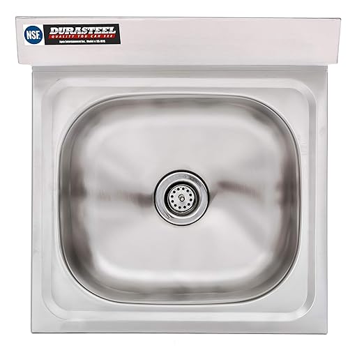 DuraSteel 3 Compartment Bar Sink + DuraSteel Stainless Steel Sink