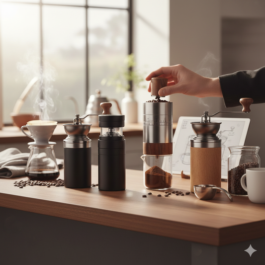 Manual Coffee Grinder: The Perfect Companion for Coffee Enthusiasts