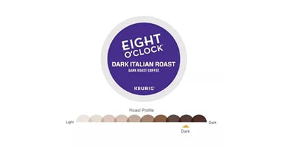 Eight O'Clock Coffee Dark Italian Roast K-Cups