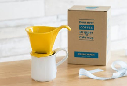 Zero Japan - Bee House Pour Over Coffee Dripper - Lead-Free & Cadmium-Free Ceramic Coffee Maker with Elegant Peek Hole, Drip Cone Brewer Coffee Gifts, Brewing Accessories - Noble Black, Standard Size