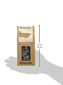 Teapigs Chocolate Flake Herbal Tea Bags Made With Whole Leaves (6 Packs of 15 Tea bags)