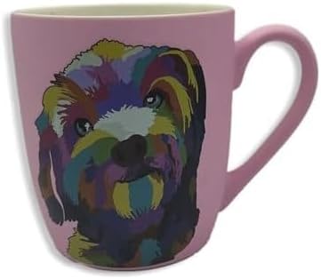 Stoneware Mug for Pet Lovers 18 Oz - Goldendoodle Coffee Mug - Coffee Cups Ceramic - Travel Coffee Mug for Drinks